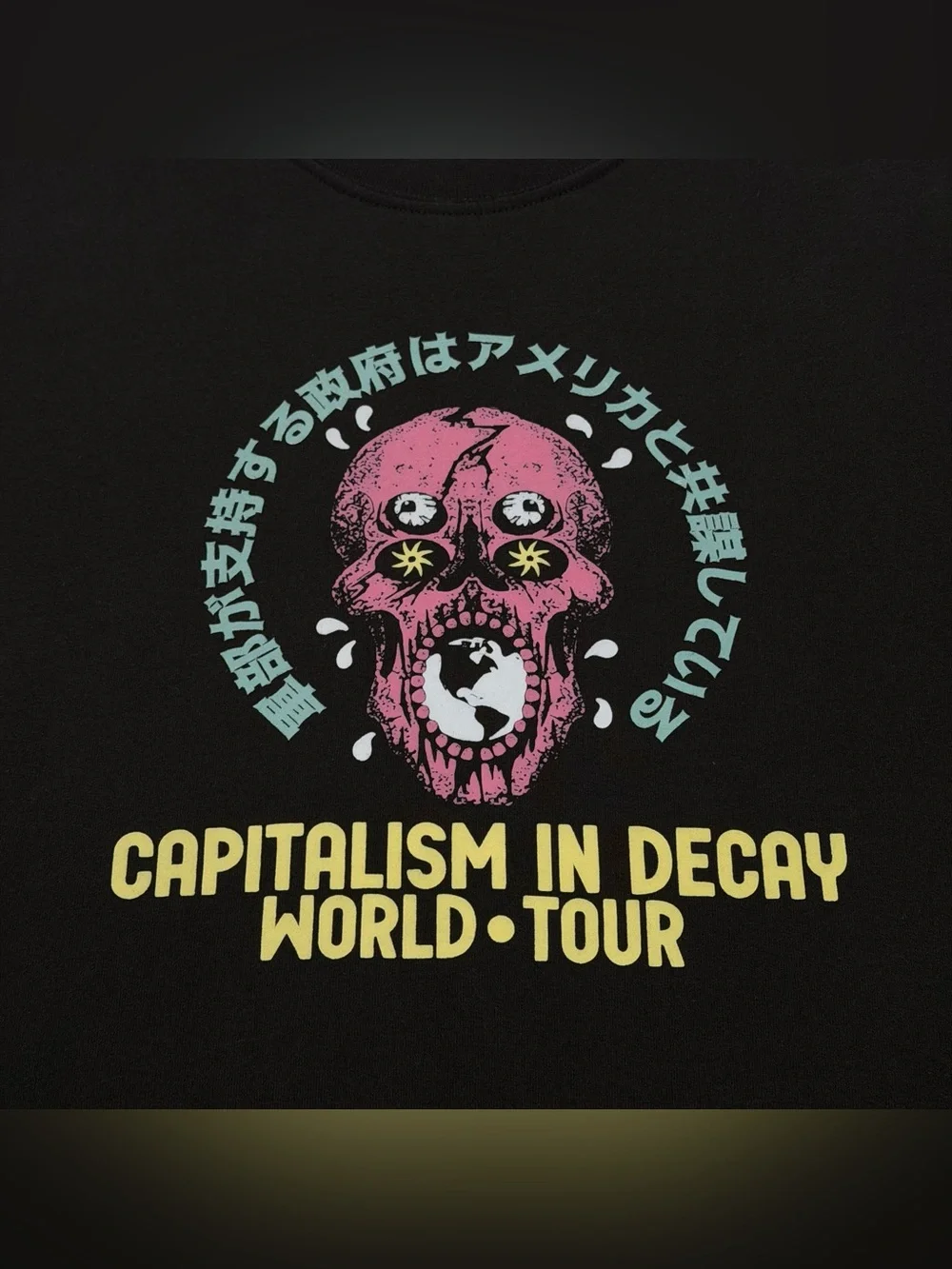 Capitalism In Decay World Tour BlackSweatshirt XL Hasan Piker